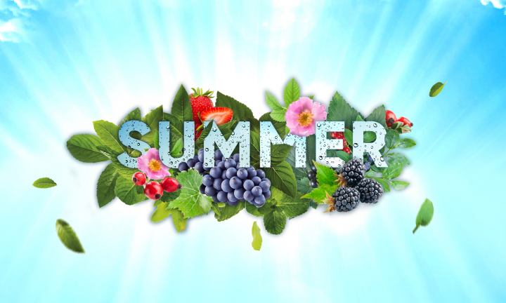 Колаж "Summer" созданный с нуля