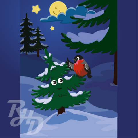 Новогодняя иллюстрация
