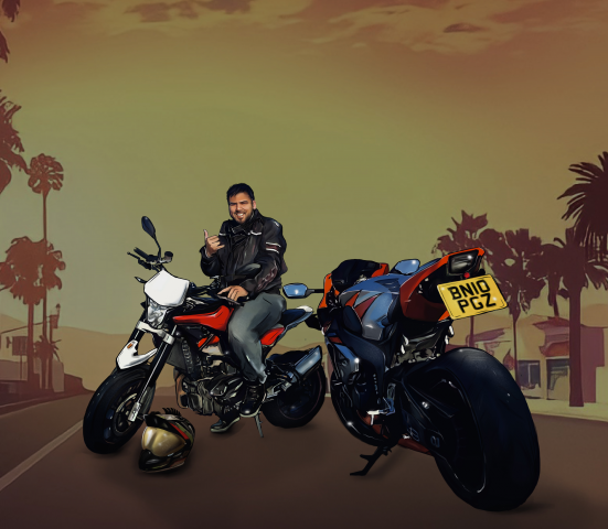 Портрет в стиле GTA