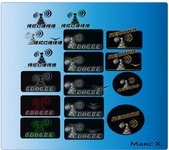 Логотип Радио рекорд