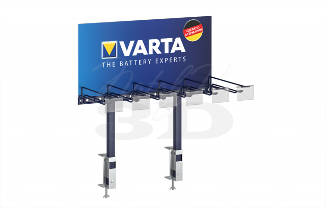 Визуализация прикассового дисплея