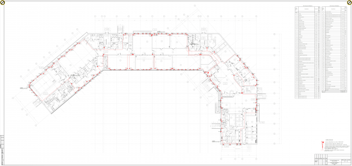 Школа. 3 этажа. ПД и РД