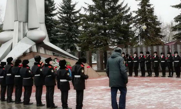 Реставрация стелы во Внуково
