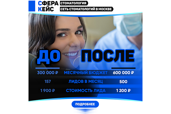 Сеть стоматологий в Москве