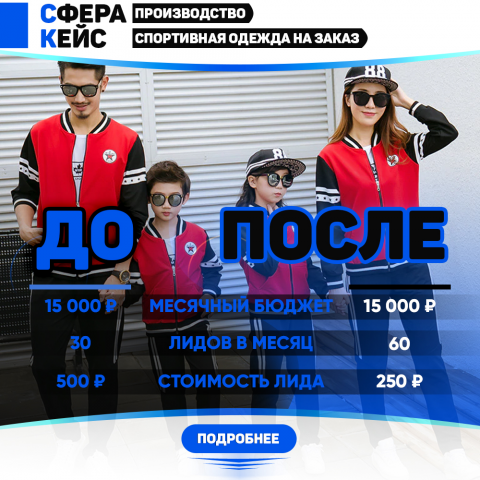 Спортивная одежда на заказ