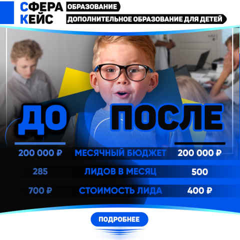 Дополнительное образование для детей