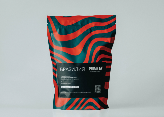 Пакет для кофе кофейни Primeta