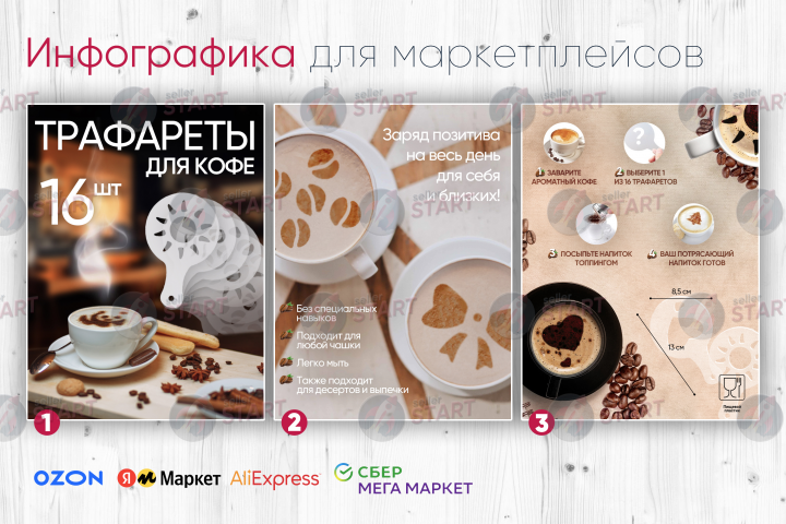 Инфографика для товара на маркетплейсах