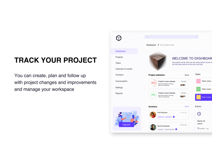 Dashboard UI/UX
