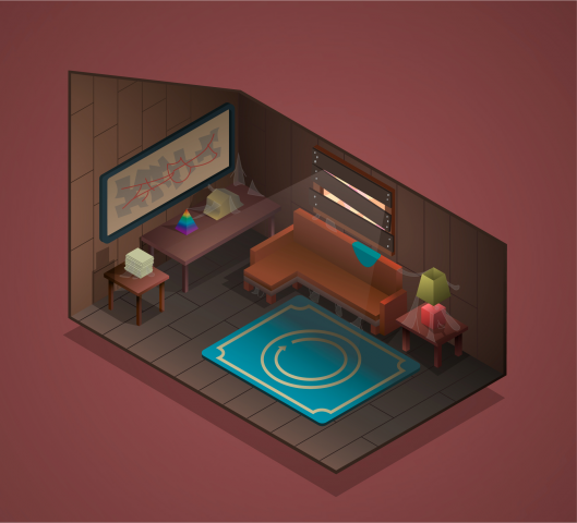 Изометрическая комната