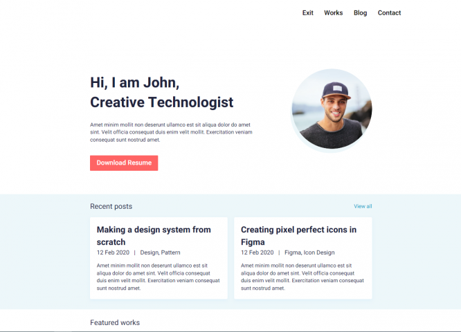 Именной лендинг - сайт