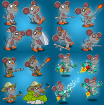 "Зверобой" персонаж Мышь