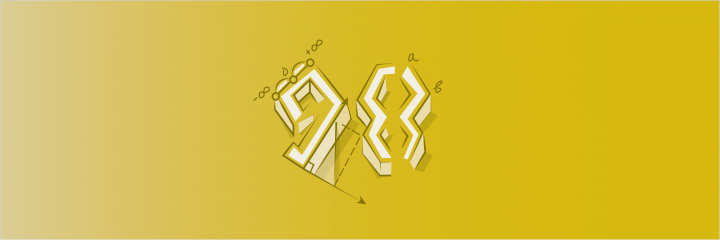 Логотип математических курсов «98 баллов»