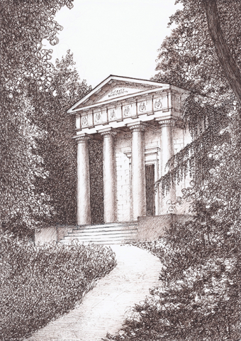 Павловск. Мавзолей супругу благодетелю