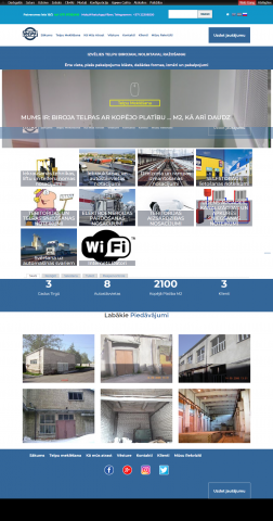 Создание каталога и дизайна сайта недвижемости rcpf.lv
