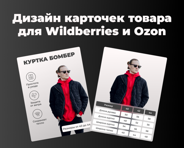 Дизайн карточек товара
