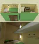 Двуспальный модуль.