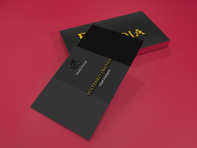 Визитки для Дизайнера