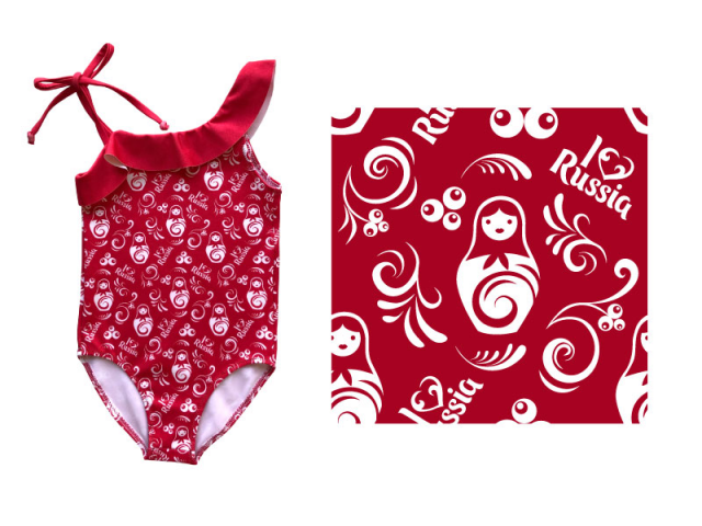 Детский купальник Russia