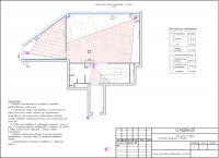 Чертеж из проекта системы видеонаблюдения квартиры