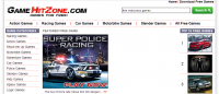 Дизайн + верстка gamehitzone.com