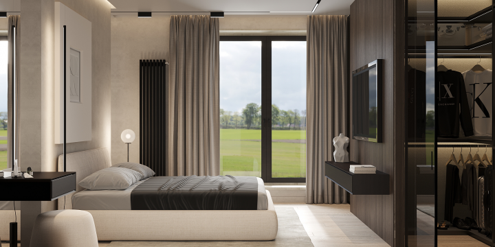 Спальня в современном стиле