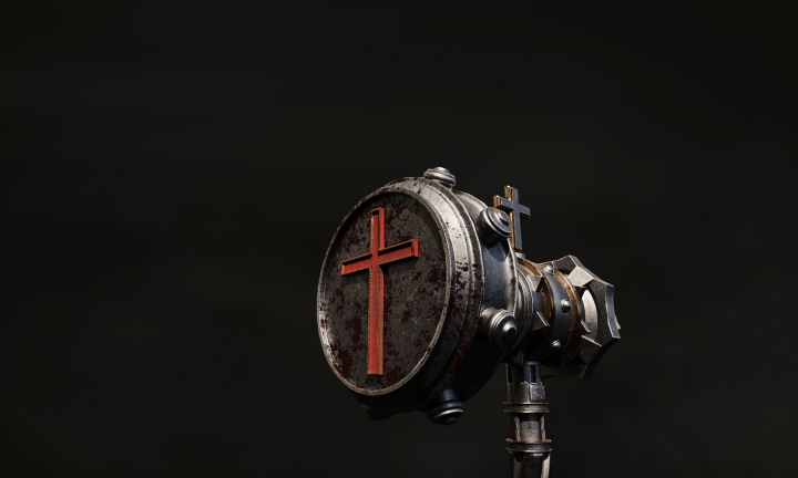 Постапокалиптический инквизиторский молот