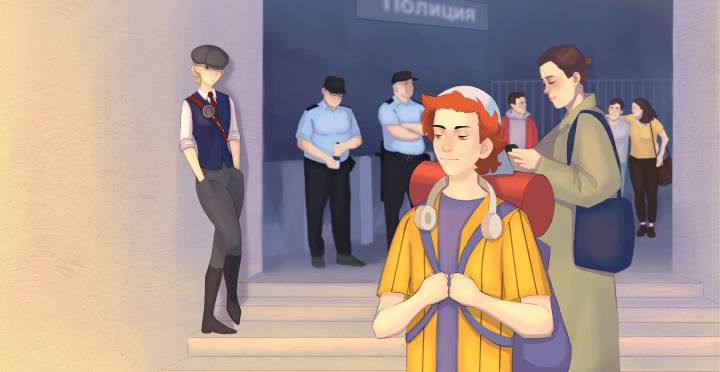 Эскиз 1 к проекту "В погоне за временем"