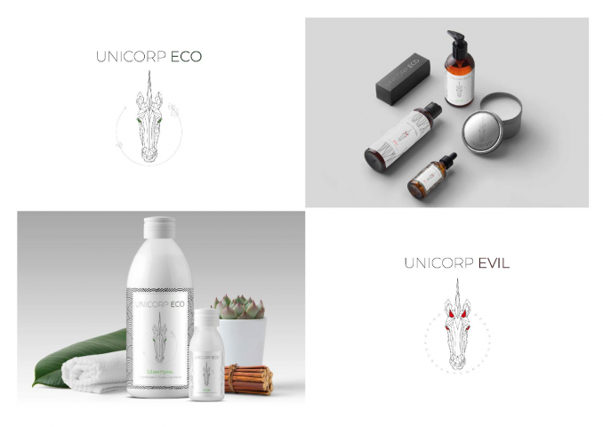 Косметика Unicorp лого