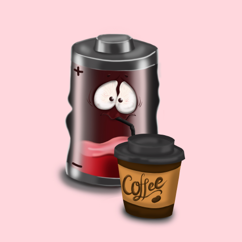 Иллюстрация на тему "Заряд бодрости"