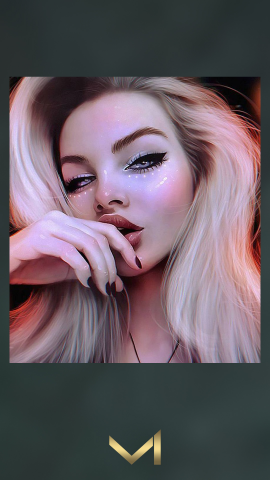 Портрет на холсте