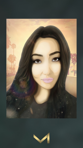 Портрет на холсте