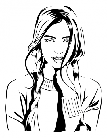 Отрисовка в векторе по фото