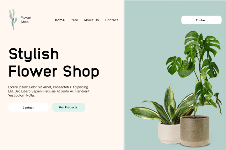 цветочный магазин