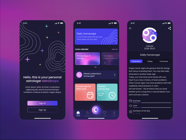 Astroscope app