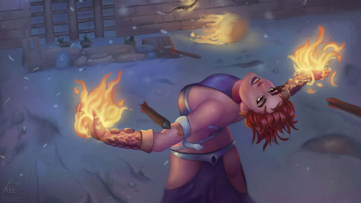 Осада замка