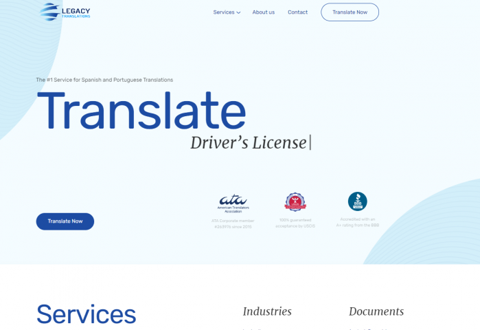 Legacy Translation - услуги перевода