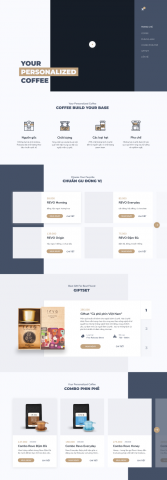 Сайт для продажи кофе