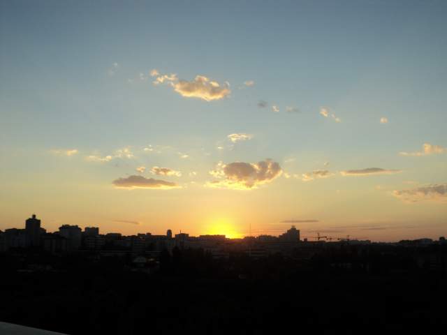 Летний закат