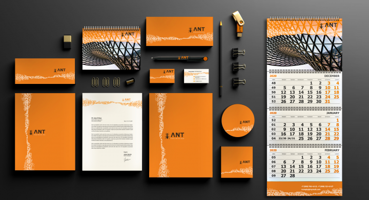 Фирменный стиль ANT Engineering