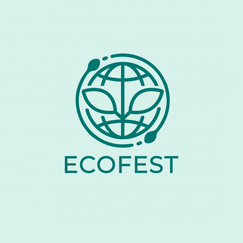 Логотип для экологического фестиваля "Ecofest"