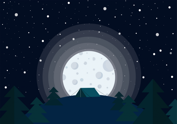 Векторная флэт-иллюстрация