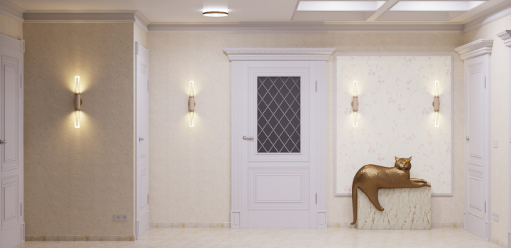 3D визуализация коридора