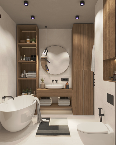 Санузел 4,5 м2