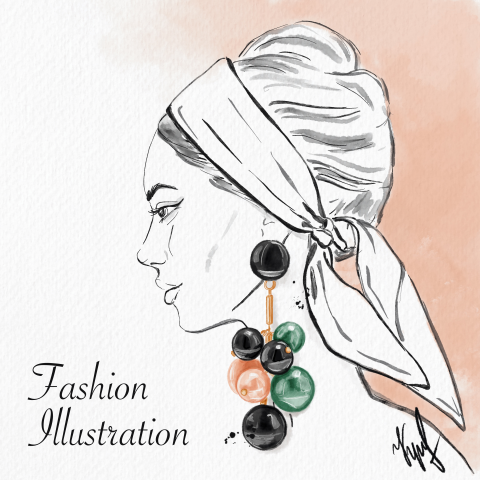 Иллюстрация бижутерии