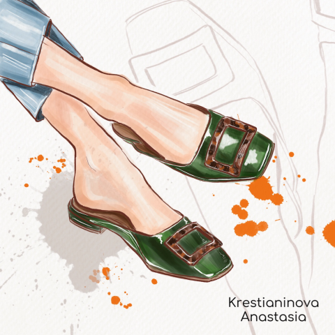 Fashion иллюстрация