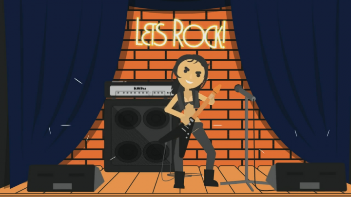 2D Анимация векторного персонажа