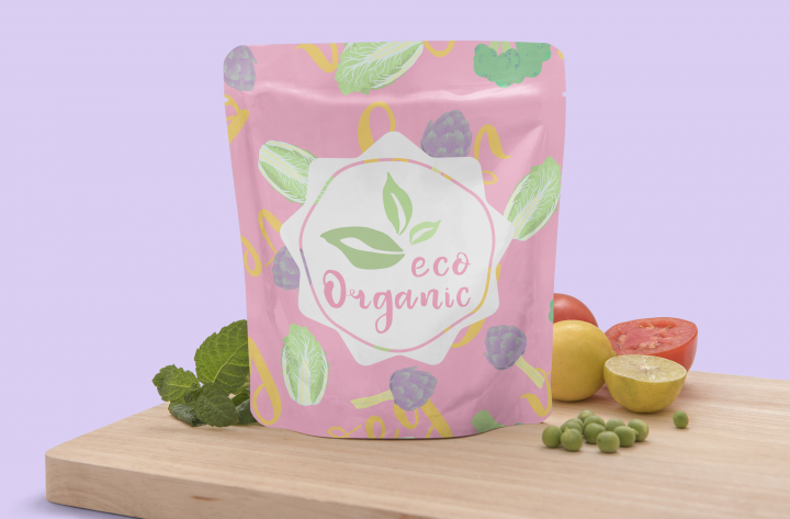 Паттерн для оформления  упаковки продукта