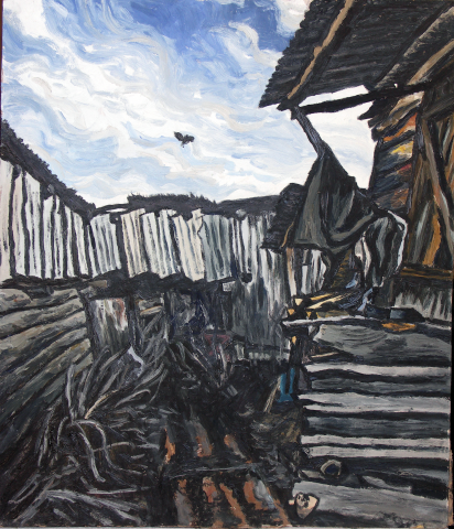 деревенский двор