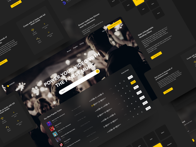 My music first page